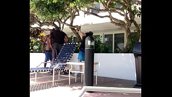 Preview 2 of Lesbian And And - White Swingers in Miami  pay my grandpa and I to let his wife suck our black cocks