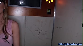 Preview 3 of Neughour Sex - Spex beauty cocksucking at gloryhole