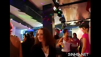 Preview 1 of German Crempie Gangbang Party - Ultra juicy club partying