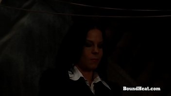 Preview 1 of Findmilf Tease - No Escape 2: Tied And Gagged Lesbian Can&#039_t Escape From Dominant Mistress