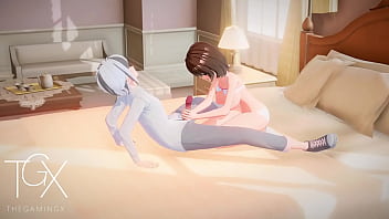 Preview 2 of Money Mum - Anime Hentai Futanari Sex Games Sexy Girl Blowjob,  Cowgirl,  Anal in different positions