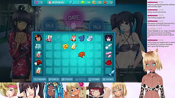 Preview 1 of Ozzie Homemade - VTuber LewdNeko Plays Huniepop 2: Double Date Part 5