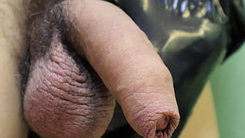 Preview 1 of Xxxnx Rep - big hard dick closeup jerking off with gloves