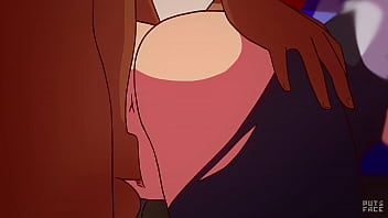 Preview 4 of Ass Fucking Mom Kitchen - SPIDER-MAN: GWEN x MILES (Dublado)