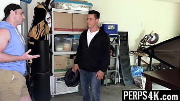 Preview 1 of Anal Mom Poop - Security Guard Finds the Stolen Helmet in The Perp&#039_s Garage - Perps4k