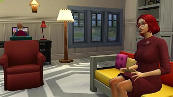 Preview 1 of Busty Brazil Black - step Mother Helping Son After Catch Him Masturbate In Front Of The Computer