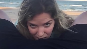 Preview 1 of Crying Bipping - outdoor blowjob and fuck with facial cum for hot wife