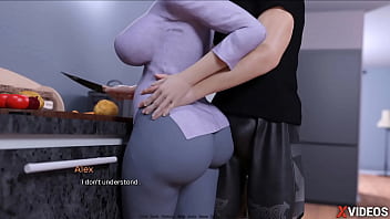 Preview 2 of Small Desk Girl - HEART PROBLEMS &bull_ EP. 47 &bull_ HARD FUCK WITH MY STEPCOUSIN