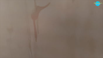 Preview 2 of Pakistan Vs Indian Girl - Creeping up on classy filth in the shower