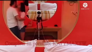 Preview 1 of Httpvdeo Hdden Offica Sexs - La primera vez que mi esposa prueba una verga grande. TRAILER