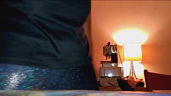 Preview 1 of Www Bf Viddo - tight skirt lace panties close up wide open spreading tunnel plug pop out ~ watch until the very end ~ glad my panties caught the tunnel plug when it popped out!