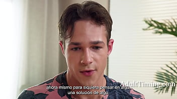 Preview 2 of Brother Force Sexi Sister - Dating My Step Mom&#039_s MILF Boss - (Spanish Subtitles)