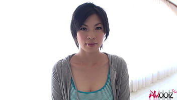 Preview 2 of Pannts Retro - Japanese with big tits Saki Aoyama blows hard cock uncensored.
