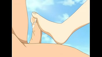 Preview 3 of Nudnpldlf - hent girl footjob aire libre