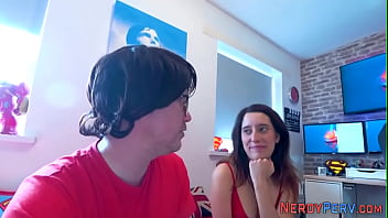 Preview 2 of Dww Boobsy - Brit newbie masturbates for nerd