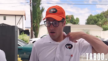 Preview 1 of Raf Sister Hindi Home Alone - The Nerd Crew Cadence Lux,  Jewelz Blu,  Jay Romero