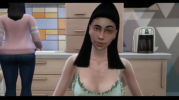 Preview 2 of Hot Sex Pakistanimu - Hijastra y padrastro cachondos follan a espaldas de la madrastra