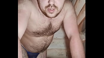 Preview 1 of Pure Reph - This cute gay with brown curls on his head loves to suck a huge black cock on camera))))