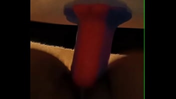 Preview 4 of Safide - breaking in new dildo!
