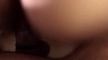 Preview 3 of Mother And Son Poke - Hairy creampie wife
