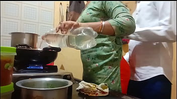Preview 2 of Aminal Sex Cat - Indian sexy wife got fucked while cooking