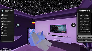 Preview 2 of Mach Schnell - Roblox furro le encanta el anal con las piernas abiertas