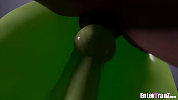 Preview 4 of Balewod Indan - Freaky BBC&#039_s pound a Trans Alien queen like they hate her