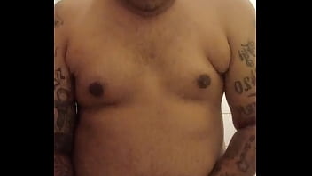 Preview 4 of Fuse Movie - Brij Jerks Off &amp_ Cums In His Hand Whilst Wearing A Red Boxer Briefs In His Home Bathroom