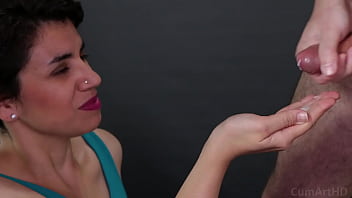 Preview 4 of Ohmibod Video - Licking cum from hand