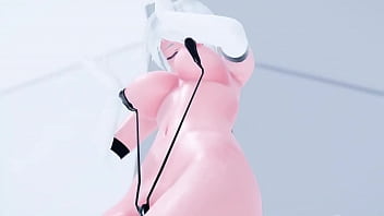 Preview 2 of Hindyxxxvideo - [MMD] HAKU Cream Suit [Chocolate Cream]