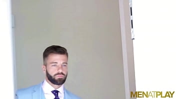 Preview 1 of Sexy Wife Masturbation - MENATPLAY Hunky Men Hector De Silva And Nicolas Brooks Fuck