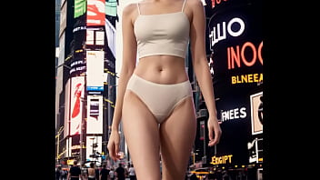 Preview 2 of Xxx 34yr - AI Lingerie Models in Times Square