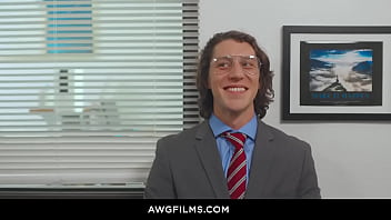 Preview 2 of Girl And Black Boy Big Lan - THE WORKPLACE - Andrew Miller,  Paul Canon