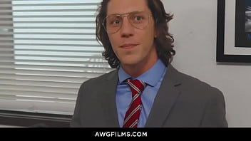 Preview 1 of Girl And Black Boy Big Lan - THE WORKPLACE - Andrew Miller,  Paul Canon