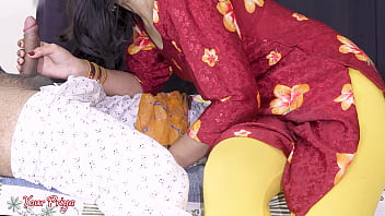 Preview 2 of Hotel Naked Cock - Priya Maid&#039_s dirty pussy fucked hard with gaaliyan by maid after deep blowjob. desi hindi sex video