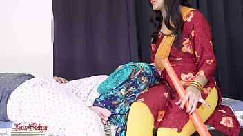 Preview 1 of Hotel Naked Cock - Priya Maid&#039_s dirty pussy fucked hard with gaaliyan by maid after deep blowjob. desi hindi sex video