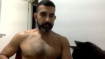Preview 1 of Pornteen Jepang - Danielshowsoff - Live 1 - Showing my Thong Collection and making a new Loincloth,  Fundoshi,  Langot