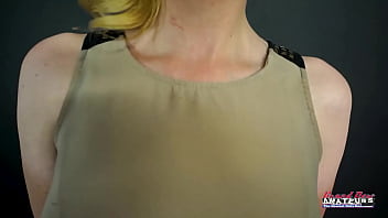 Preview 1 of Dog And Grls Xxx Vdio - Blonde Hottie Keyton Gives A Blowjob To A Hard Cock And Gets A Warm Facial!