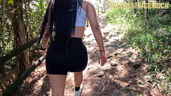 Preview 3 of Churvy American - I go out to play sports with my friend Linda Houston,  but she has better plans and gives me a spectacular blowjob outdoors