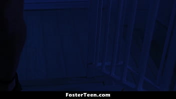 Preview 1 of Tube Boy Story - Foster Teen Vanna Bardot Having Trouble with Her Foster-Father
