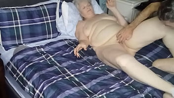Preview 1 of Barely Legal Teens Grinding - Hot Granny Vee And Step Cousin Jerry!