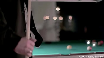 Preview 1 of Upto 5 Minutes - Poolhall Bet Turns Into Blowjob Payback Moment To Feel