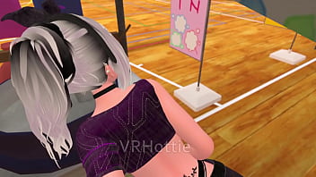 Preview 3 of Pure Butt - POV School Gym Blowjob Handjob Lap Dance VRChat ERP