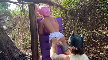 Preview 1 of Leony April Pee - comeu a loira o cu denovo ( sex toy )
