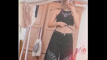 Preview 2 of Xnxxx Move Khld Khlifa - Ready to go out on a summer day/Lista para salir en un dia de verano