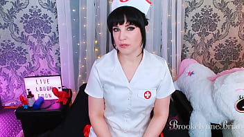 Preview 1 of Xx Hot Bf Sunne Lione - JOI - Sexy Cumslut Nurse Drains Your Backed Up Balls,  Twice