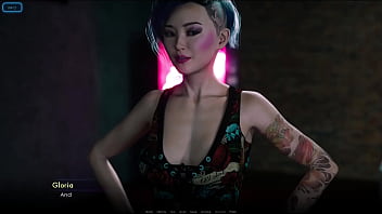 Preview 1 of Megan Rain Fuck Big - City of Broken Dreamers- Full Walkthrough,  Playthrough,  Review Part 4