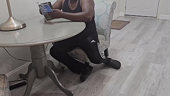 Preview 1 of Kamin K - I accidentally pee inside the neighbors bath tub,  then he eat and filled my pussy with his big cum load (hot kinky SSBBW Hijab Milf pissing) Black Cock