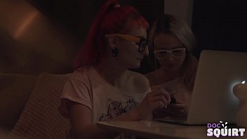 Preview 1 of Locking Cock - Horny makes sexy beaut squirt and reach orgasm