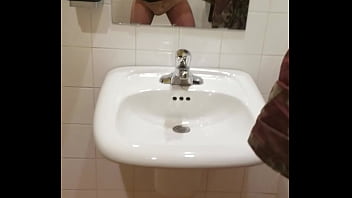 Preview 3 of Korean Big Boobs Teen - Public Cora restaurant masturbation